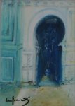 La porte bleue / Nicole LANFRANCHI / 02.62.69.98.16
