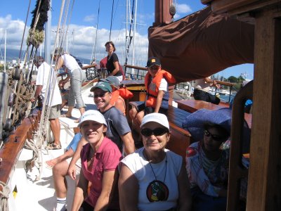 Sortie voilier le Hnoss Septembre 2009